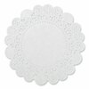 Amercareroyal Lace Doilies, Round, 6 in., White, 10000PK LD6